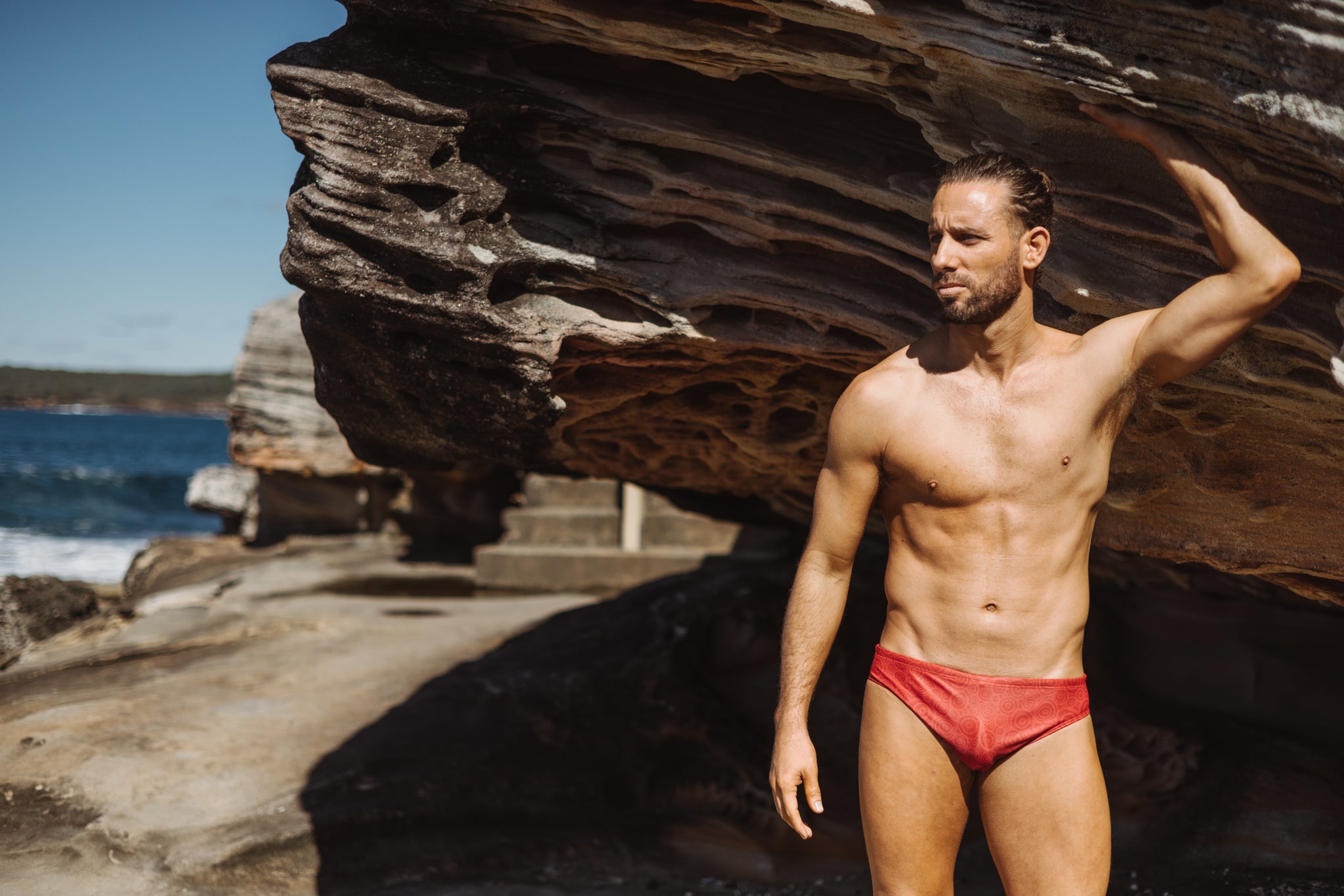 Gali_Swimwear_Rikki_Para-Kirra_Baaka_Red_Hero_Banner - Gali Swimwear