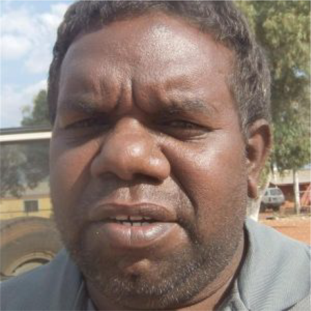 Aboriginal artist Kenneth Jungarrayi Martin