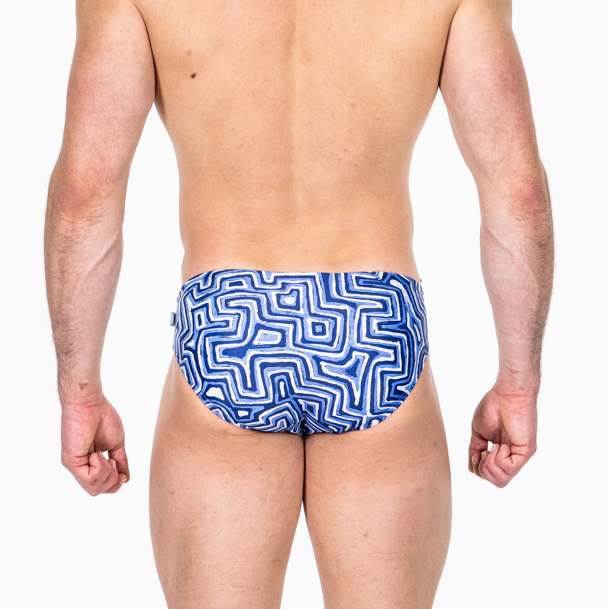 Lukarrara Mens Swim Brief Pauline Gallagher Gali Swimwear