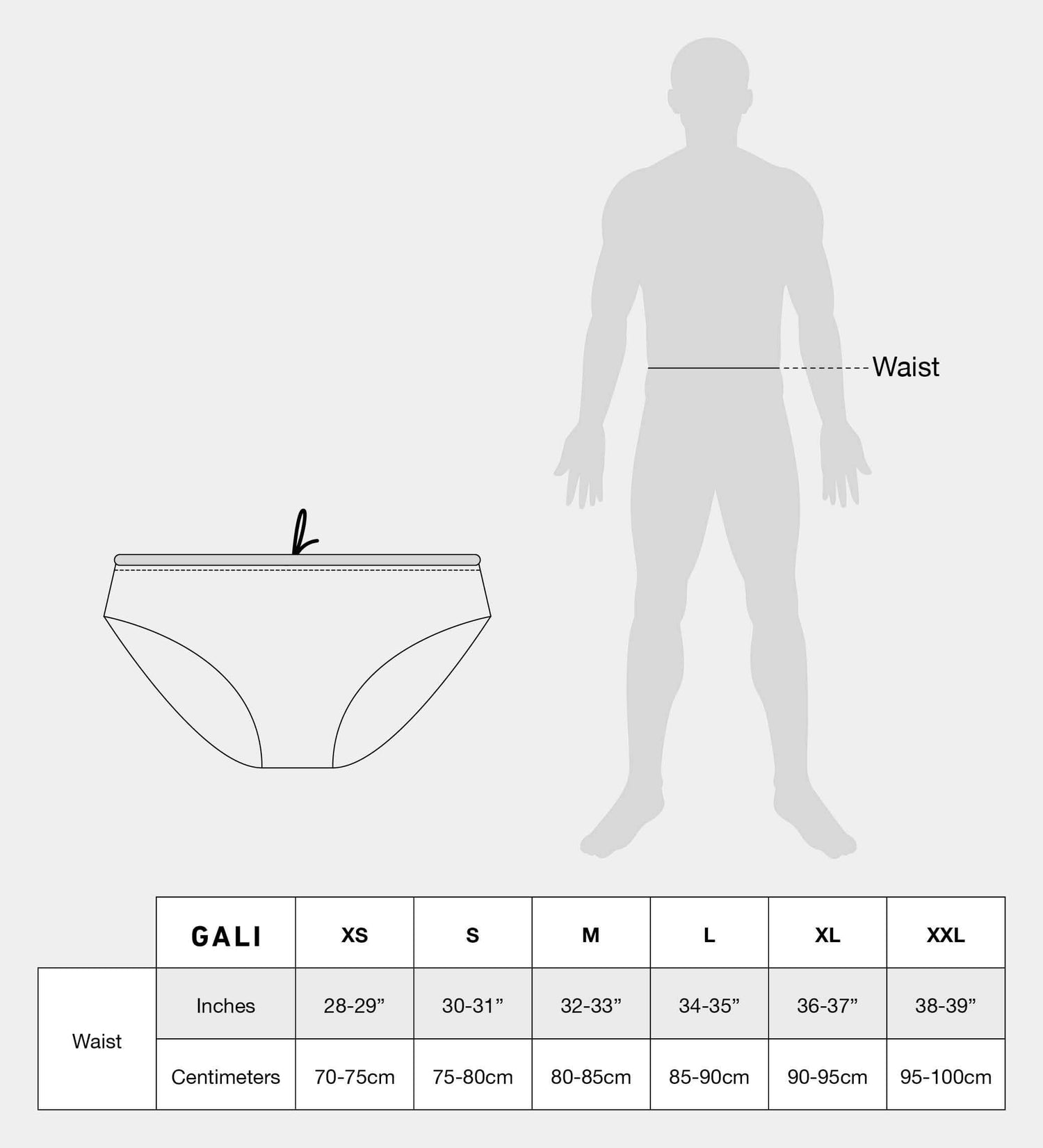 Size Guide and Fit | Gali Swimwear