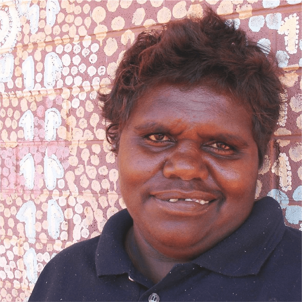 Aboriginal artist Ingrid Napangardia Williams