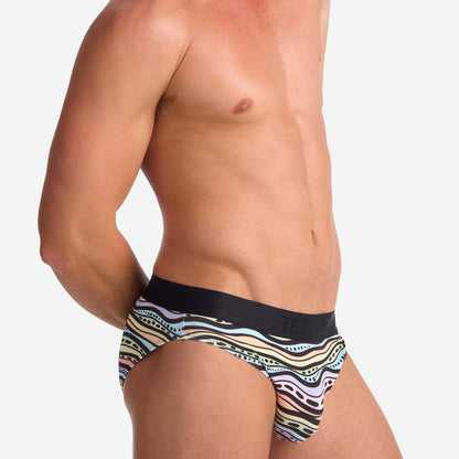 TEAMM8 x GALI Brief - Worimi Waves (Rainbow)