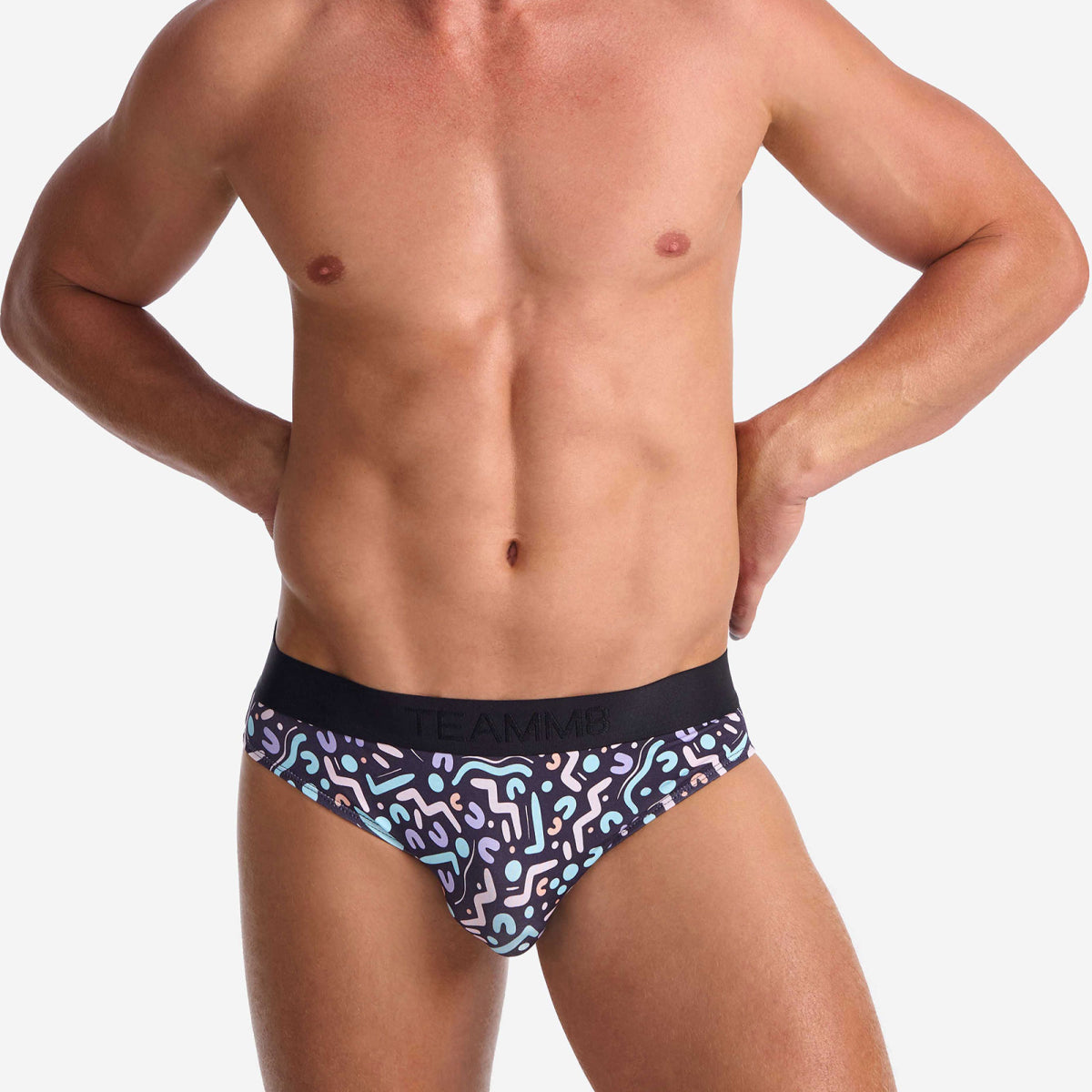 TEAMM8 x GALI Brief - Birriwal (Black)